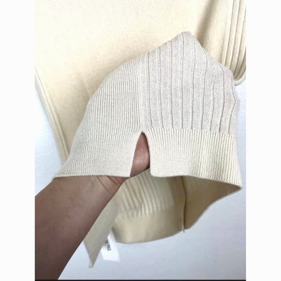 Loro Piana Women's Cashmere Button Down Patch‎ Pocket Preppy Sweater Vest - Picture 6 of 10